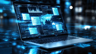 Portada 1 Elegante Display de Trading