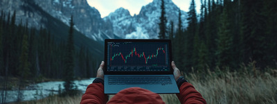 Trading setup in the wild Configuración de comercio en la naturaleza